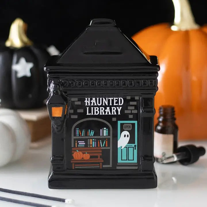 Haunted Library Wax Warmer