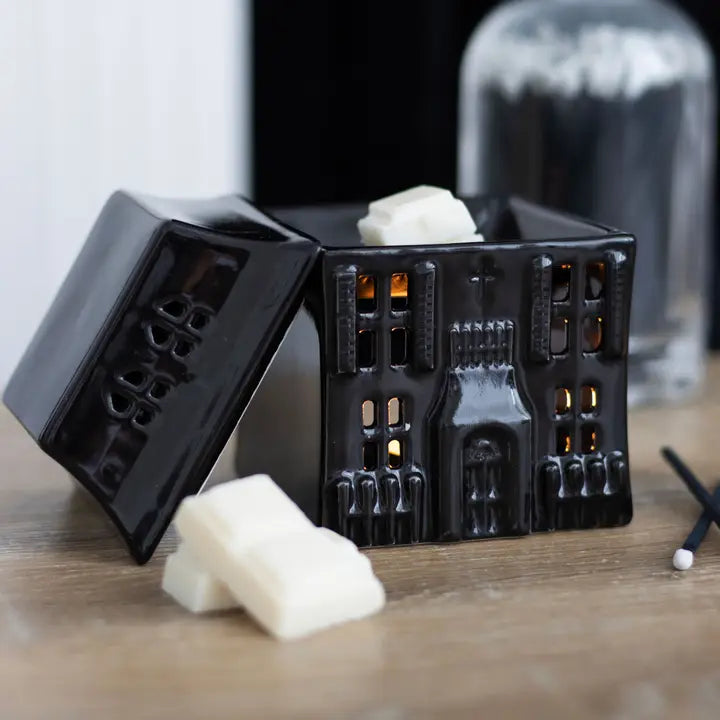 Gothic Haunted House Wax Warmer