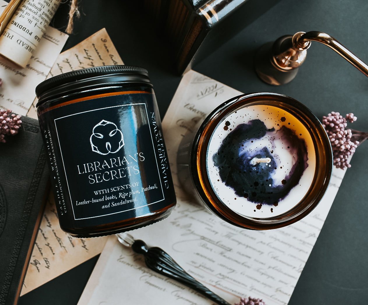 Librarian’s Secrets Candle