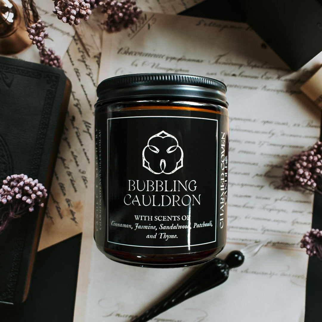 Bubbling Cauldron Candle