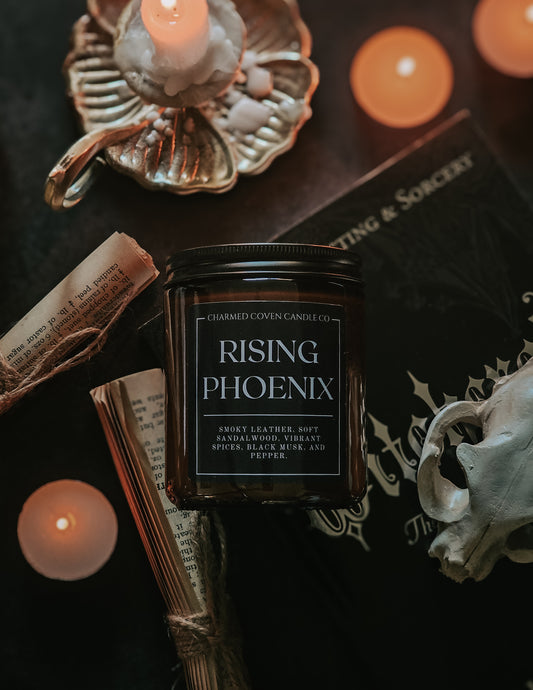 Rising Phoenix Candle