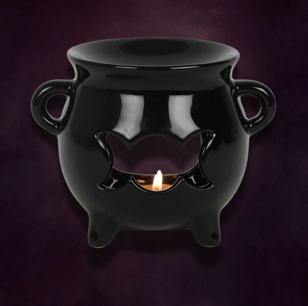 Triple Moon Cauldron Wax Warmer