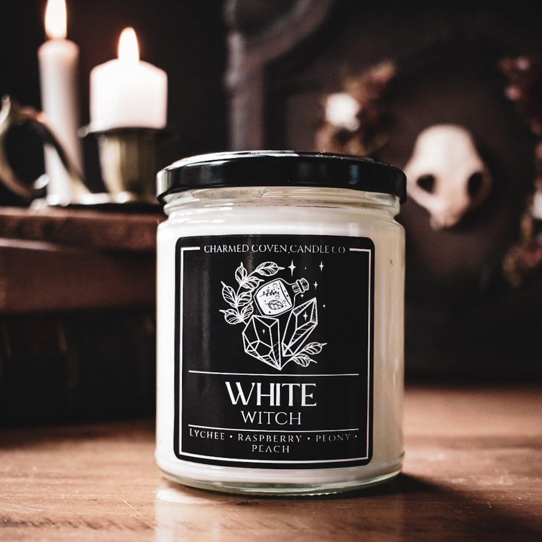 White Witch Candle - CHARMED COVEN