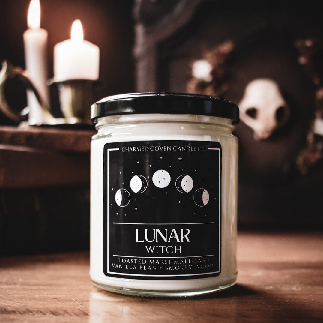 Lunar Witch Candle - CHARMED COVEN