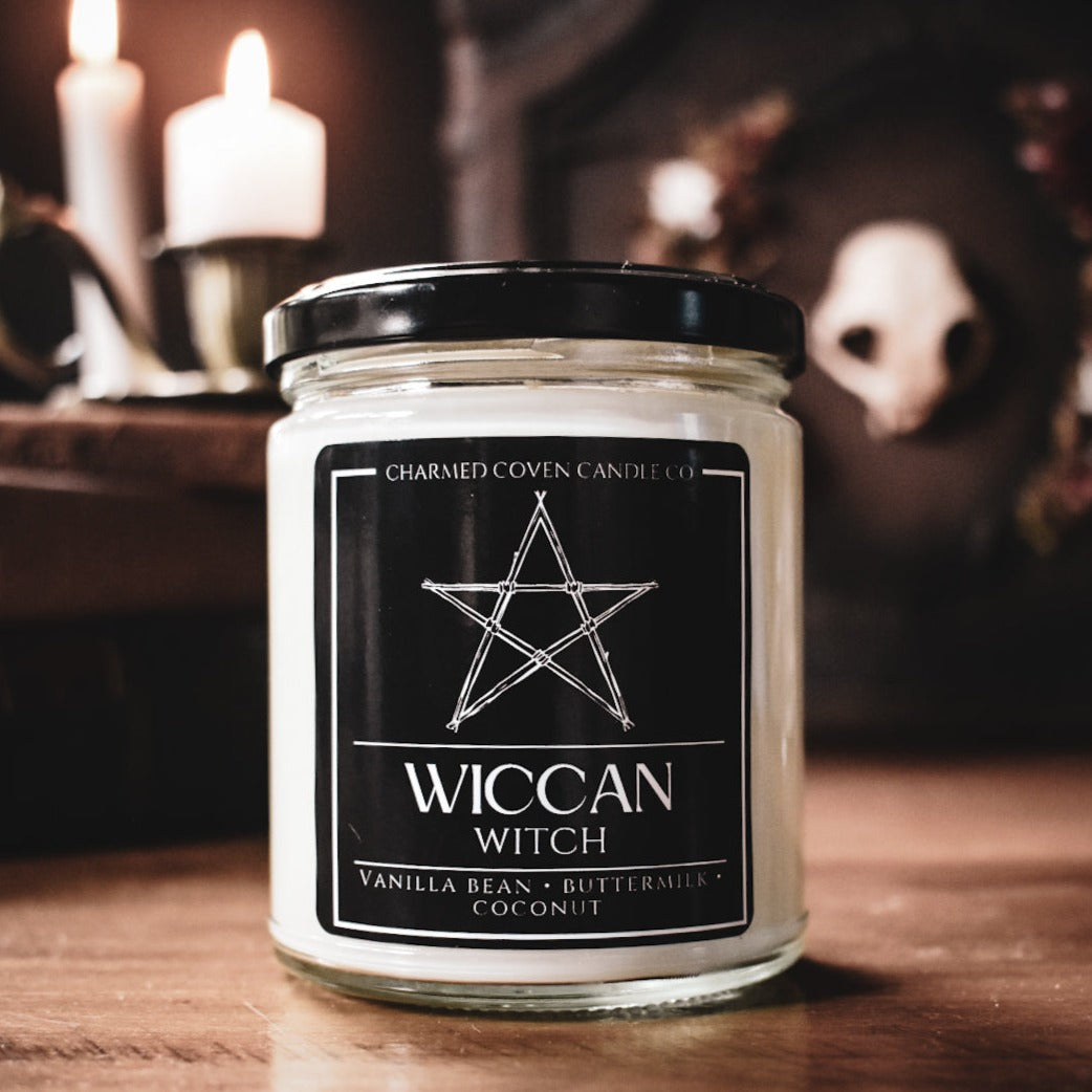 Wiccan Witch Candle - CHARMED COVEN