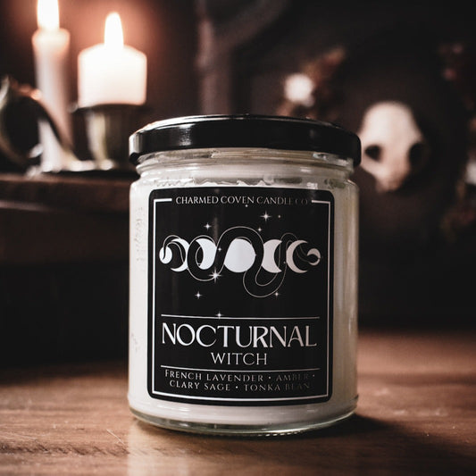 Nocturnal Witch Candle - CHARMED COVEN