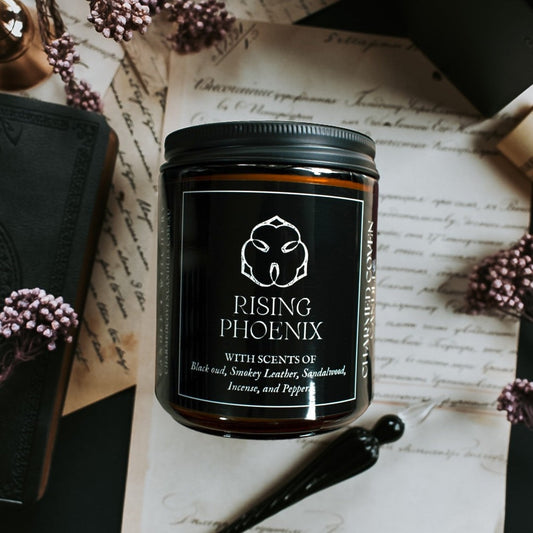 Rising Phoenix Candle