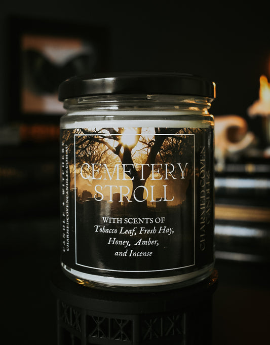 Cemetery Stroll Candle