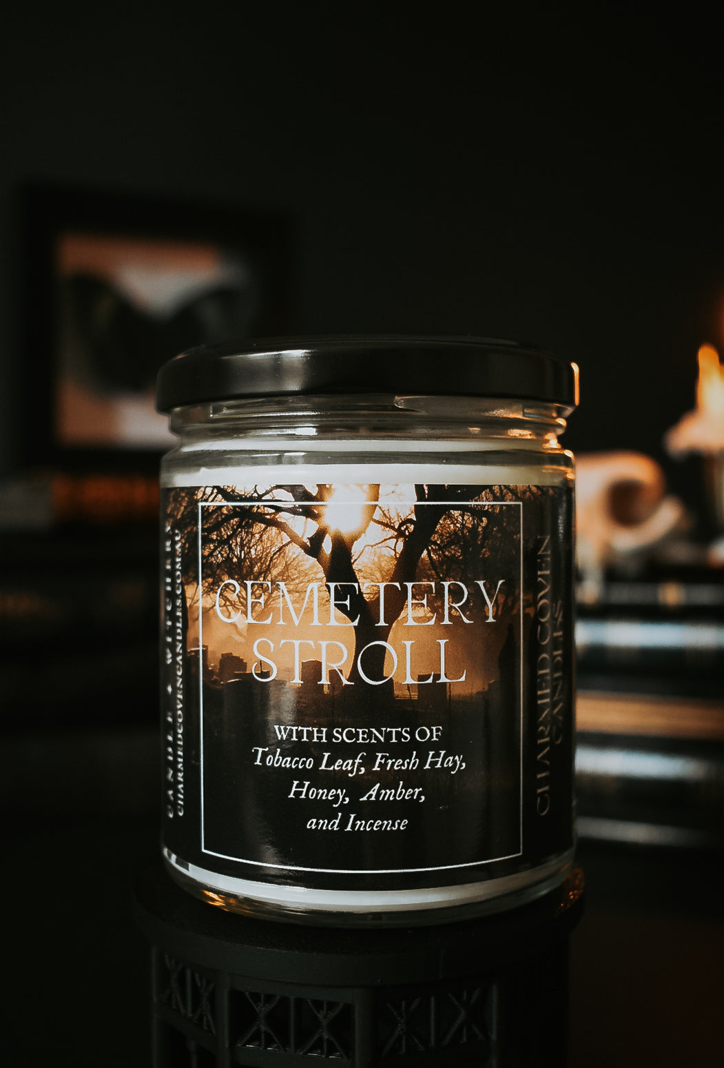 Cemetery Stroll Candle