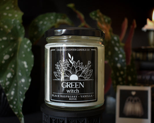 Green Witch Candle