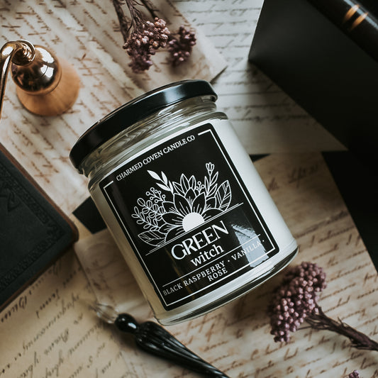 Green Witch Candle